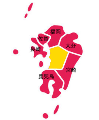 九州マップ熊本